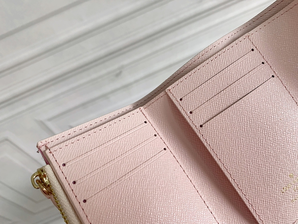 LVコピーウォレット素材ディテール